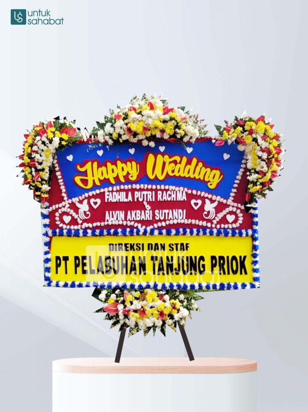 Karangan Bunga Wedding Bogor 03
