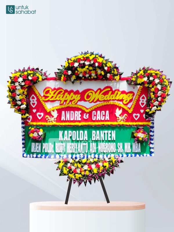 Karangan Bunga Wedding Bogor 04