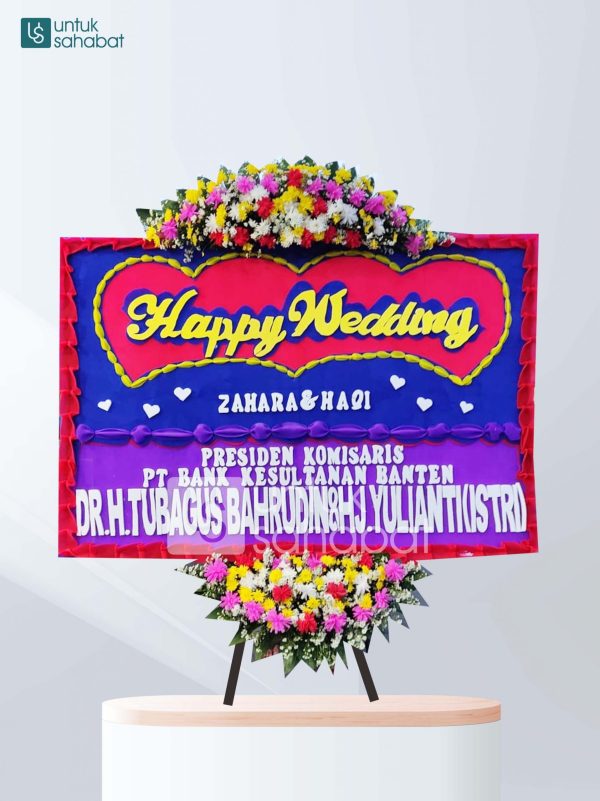 Karangan Bunga Wedding Bogor 05