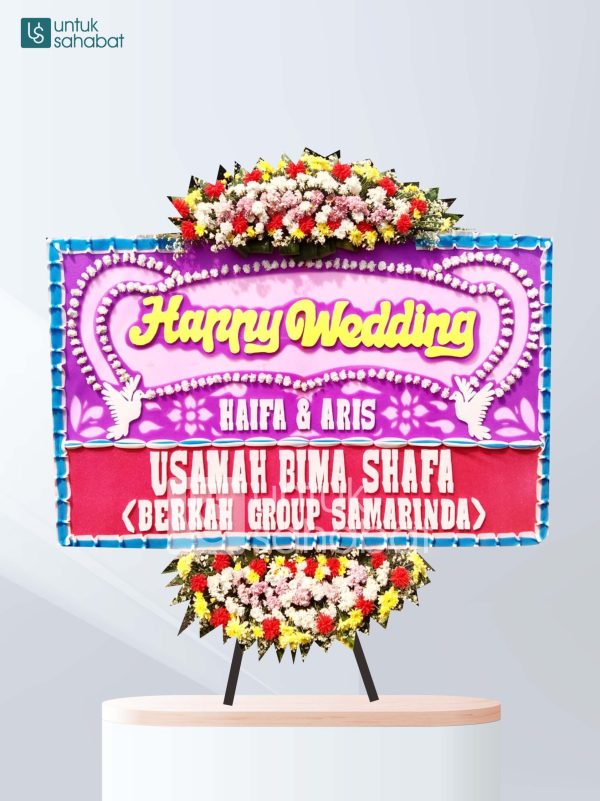Karangan Bunga Wedding Bogor 07