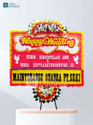 Karangan Bunga Wedding Cikarang 01