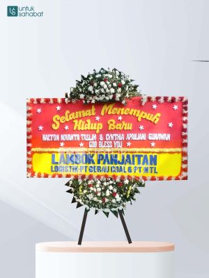Karangan Bunga Wedding Cimahi 01