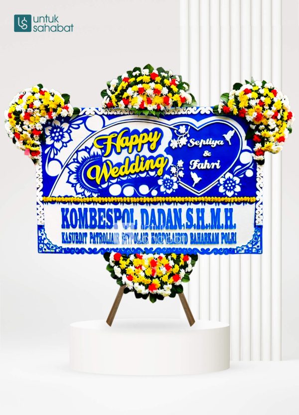 Karangan Bunga Wedding Cirebon 03