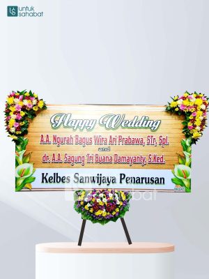 Karangan Bunga Wedding Denpasar Bali 02