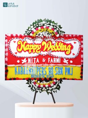 Karangan Bunga Wedding Depok 02