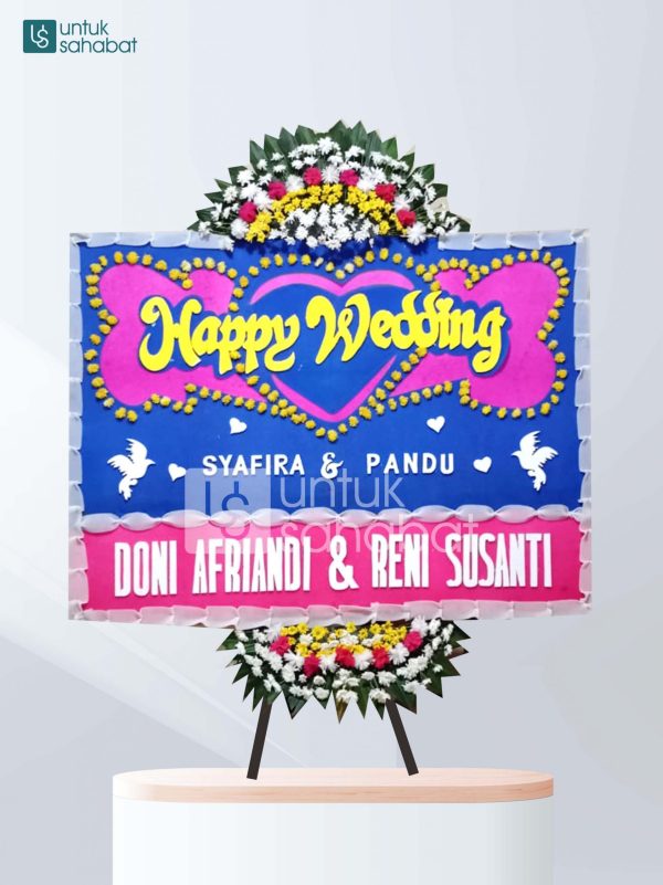 Karangan Bunga Wedding Depok 03