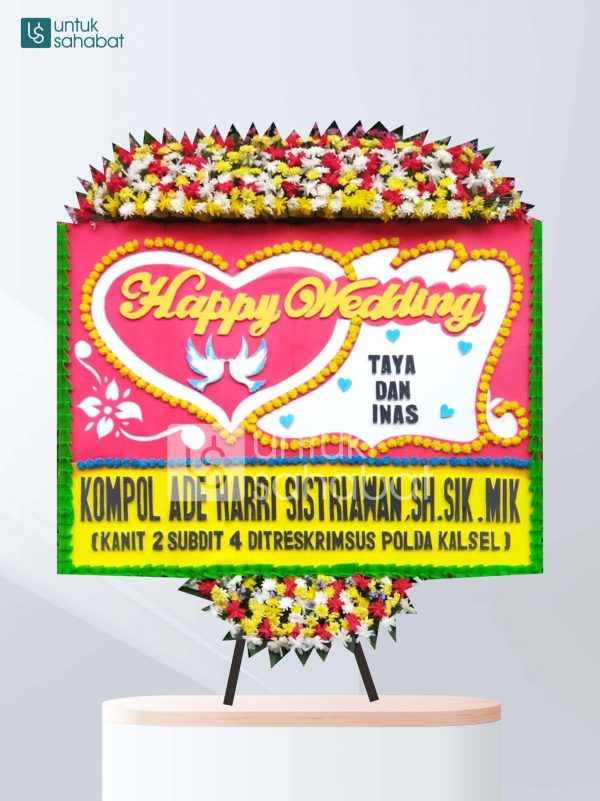 Karangan Bunga Wedding Depok 04