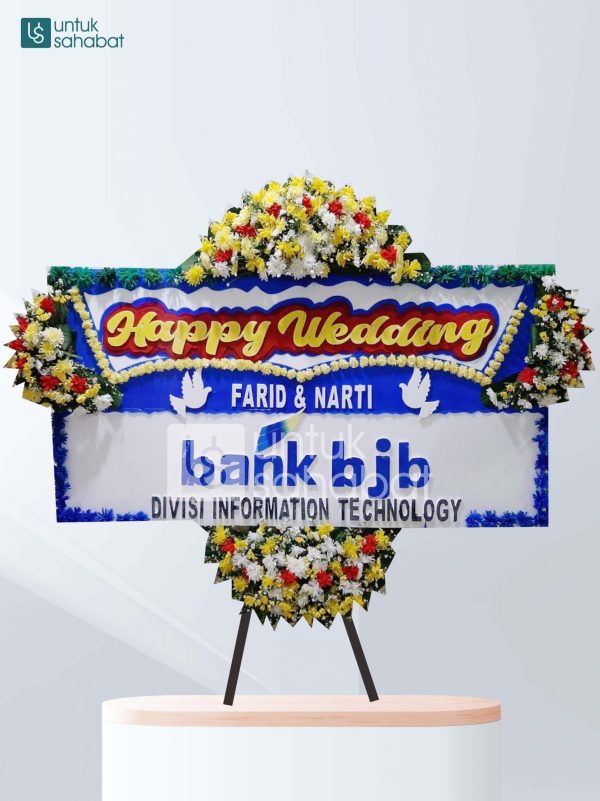 Karangan Bunga Wedding Garut 02