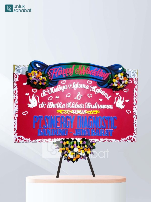 Karangan Bunga Wedding Gresik 02