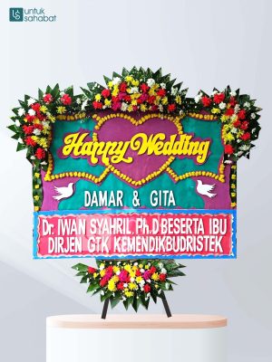 Karangan Bunga Wedding Jakarta 02