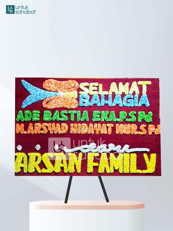 Karangan Bunga Wedding Jambi 04