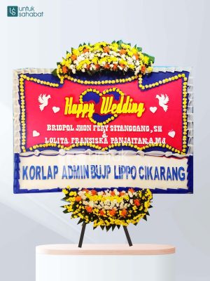 Karangan Bunga Wedding Karawang 04