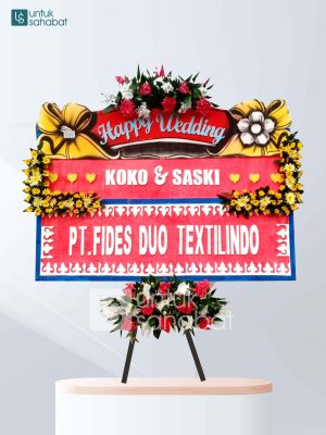 Karangan Bunga Wedding Kudus 01