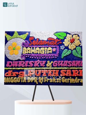 Karangan Bunga Wedding Lampung 01