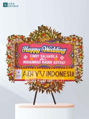 Karangan Bunga Wedding Lampung 02