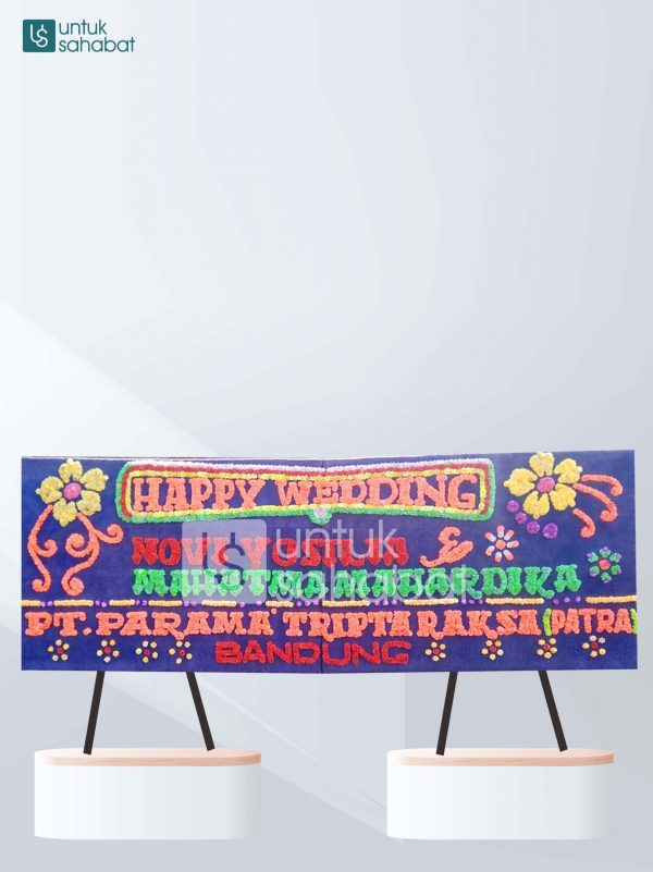 Karangan Bunga Wedding Lampung 5