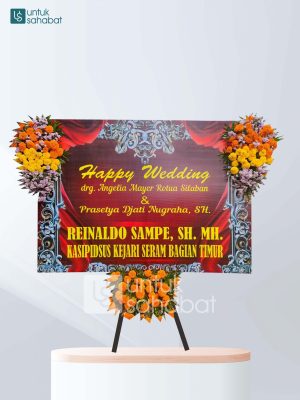 Karangan Bunga Wedding Malang 02