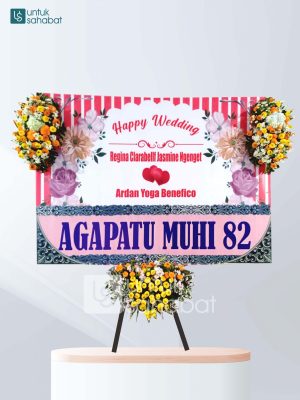 Karangan Bunga Wedding Malang 04