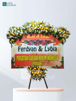 Karangan Bunga Wedding Malang 06
