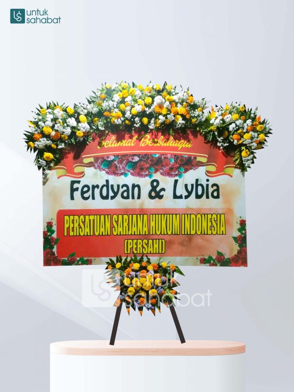 Karangan Bunga Wedding Malang 06