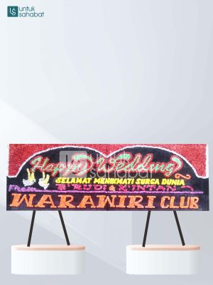 Karangan Bunga Wedding Medan 05