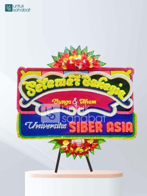 Karangan Bunga Wedding Padang 03