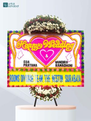 Karangan Bunga Wedding Palmerah