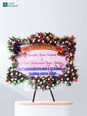 Karangan Bunga Wedding Pasuruan 01