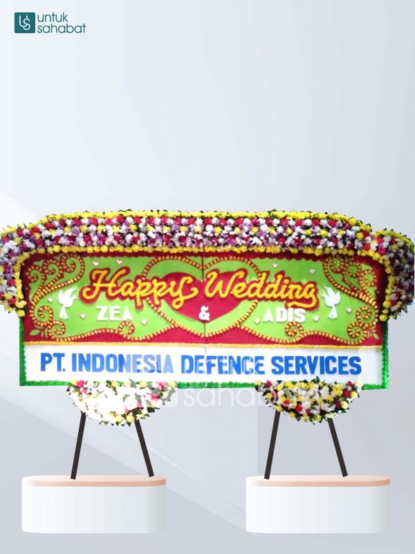 Karangan Bunga Wedding Premium 03