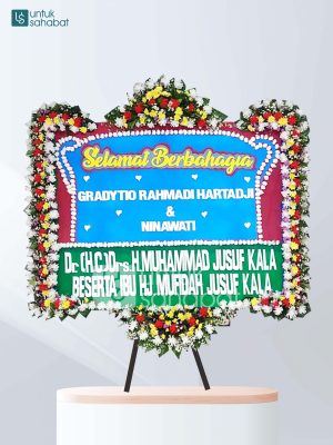 Karangan Bunga Wedding Premium 1