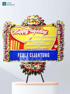 Karangan Bunga Wedding Premium 2