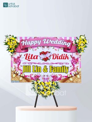 Karangan Bunga Wedding Probolinggo 01