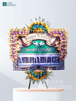 Karangan Bunga Wedding Semarang 04