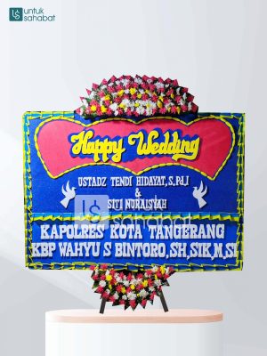 Karangan Bunga Wedding Serang 3
