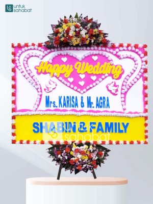 Karangan Bunga Wedding Setiabudi