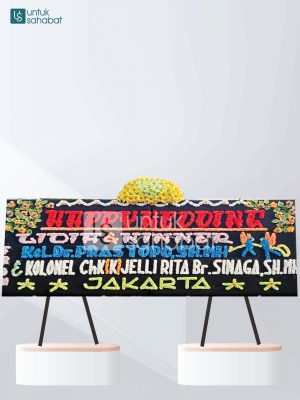 Karangan Bunga Wedding Siantar 01