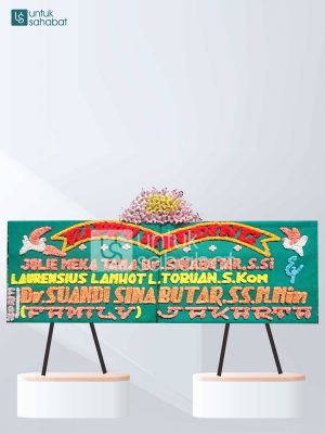 Karangan Bunga Wedding Siantar 02