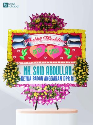 Karangan Bunga Wedding Solo 02