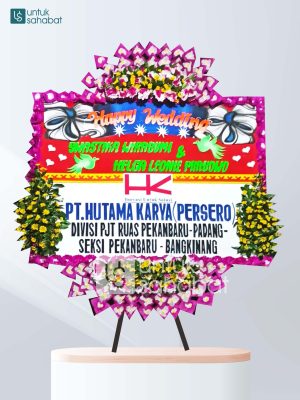 Karangan Bunga Wedding Solo 05