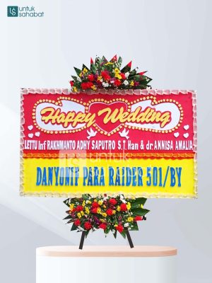 Karangan Bunga Wedding Sukabumi 01