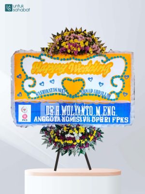 Karangan Bunga Wedding Sukabumi 02