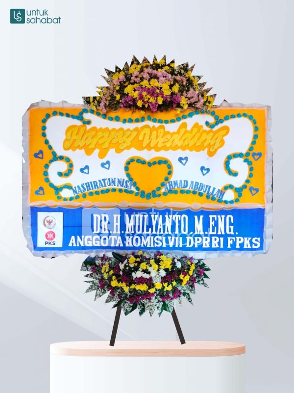 Karangan Bunga Wedding Sukabumi 02