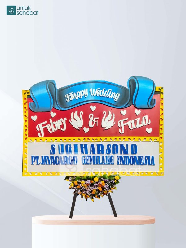 Karangan Bunga Wedding Surabaya 03