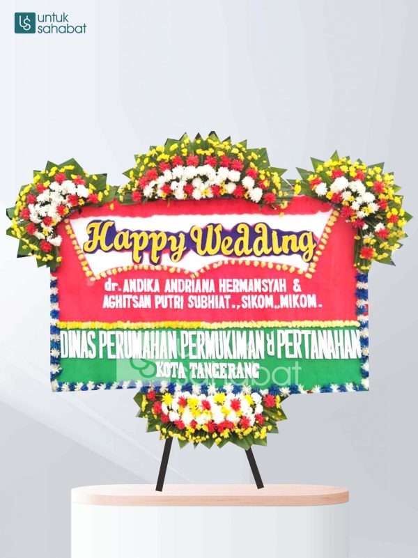 Karangan Bunga Wedding Tangerang 02