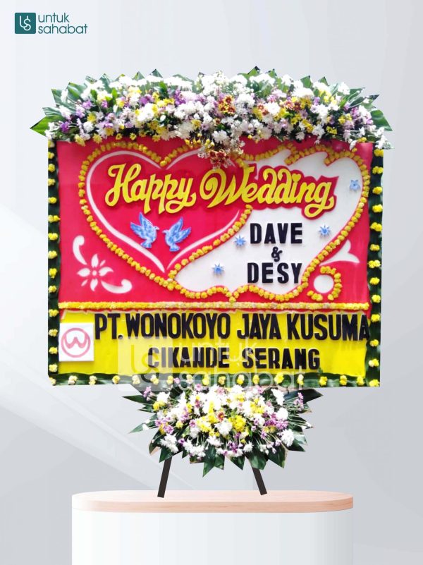 Karangan Bunga Wedding Tangerang 03
