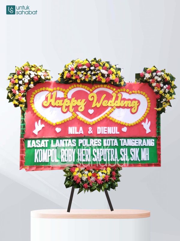 Karangan Bunga Wedding Tangerang 6