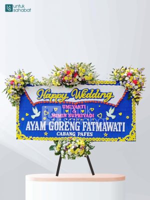 Karangan Bunga Wedding Tasikmalaya 01
