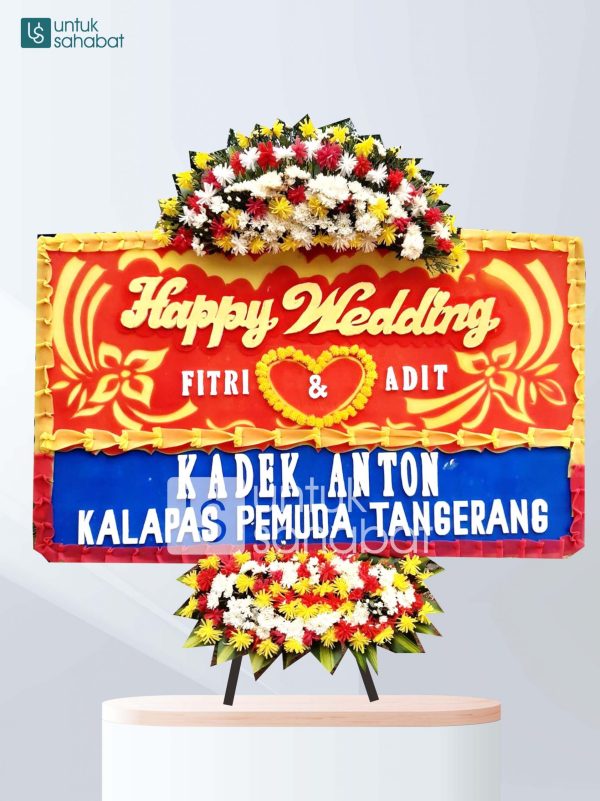 Karangan Bunga Wedding Tebet