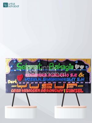 Karangan Bunga Wedding Tebing Tinggi 01