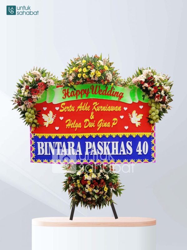 Karangan Bunga Wedding Yogyakarta 01
